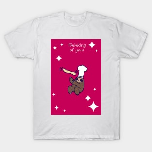 Thinking of You - Baker Sloth T-Shirt